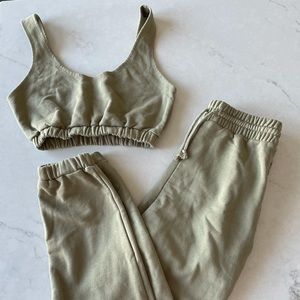 Crop Top & Jogger Set